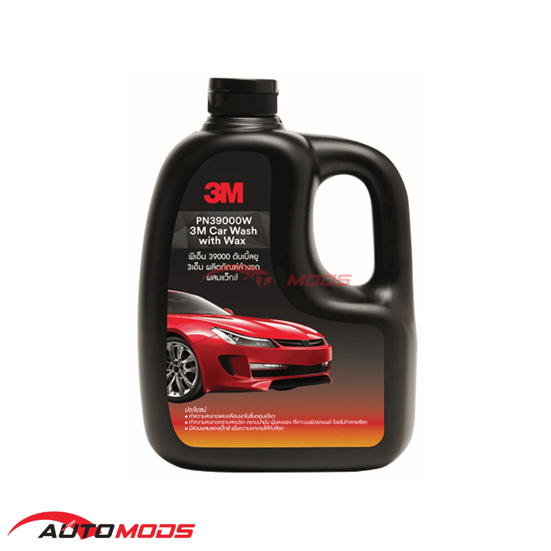 3M CAR WASH WITH WAX SHAMPOO 1L