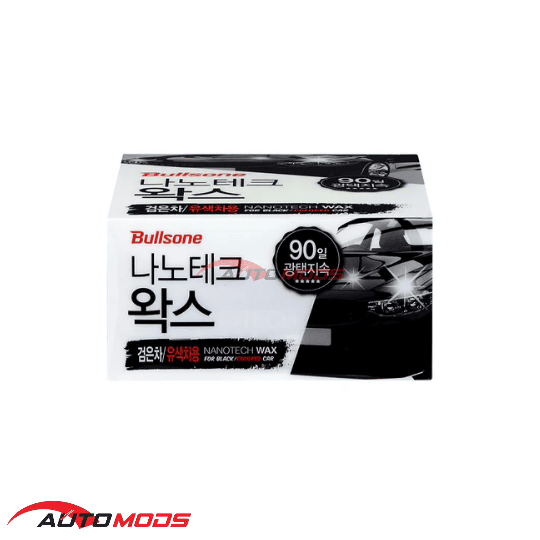 BULLSONE NANO TECH WAX FOR BLACK COLOUR CAR 300G
