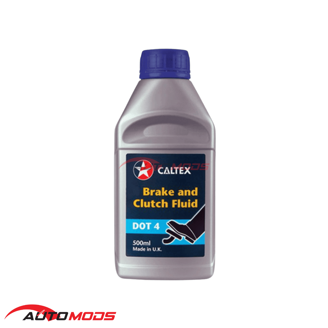 CALTEX DOT 4 BRAKE AND CLUTCH FLUID 500ML