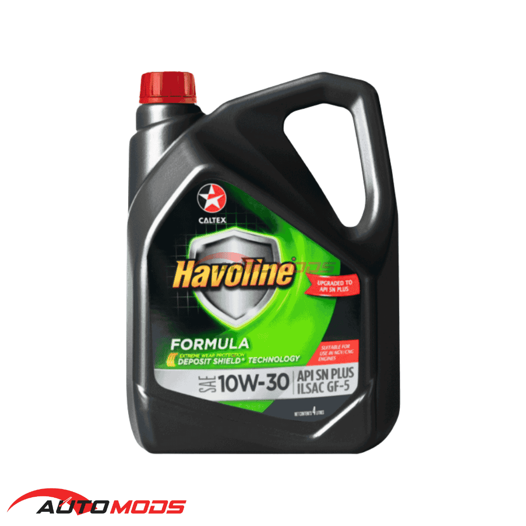CALTEX HAVOLINE FORMULA 10W-30 MINERAL 4L