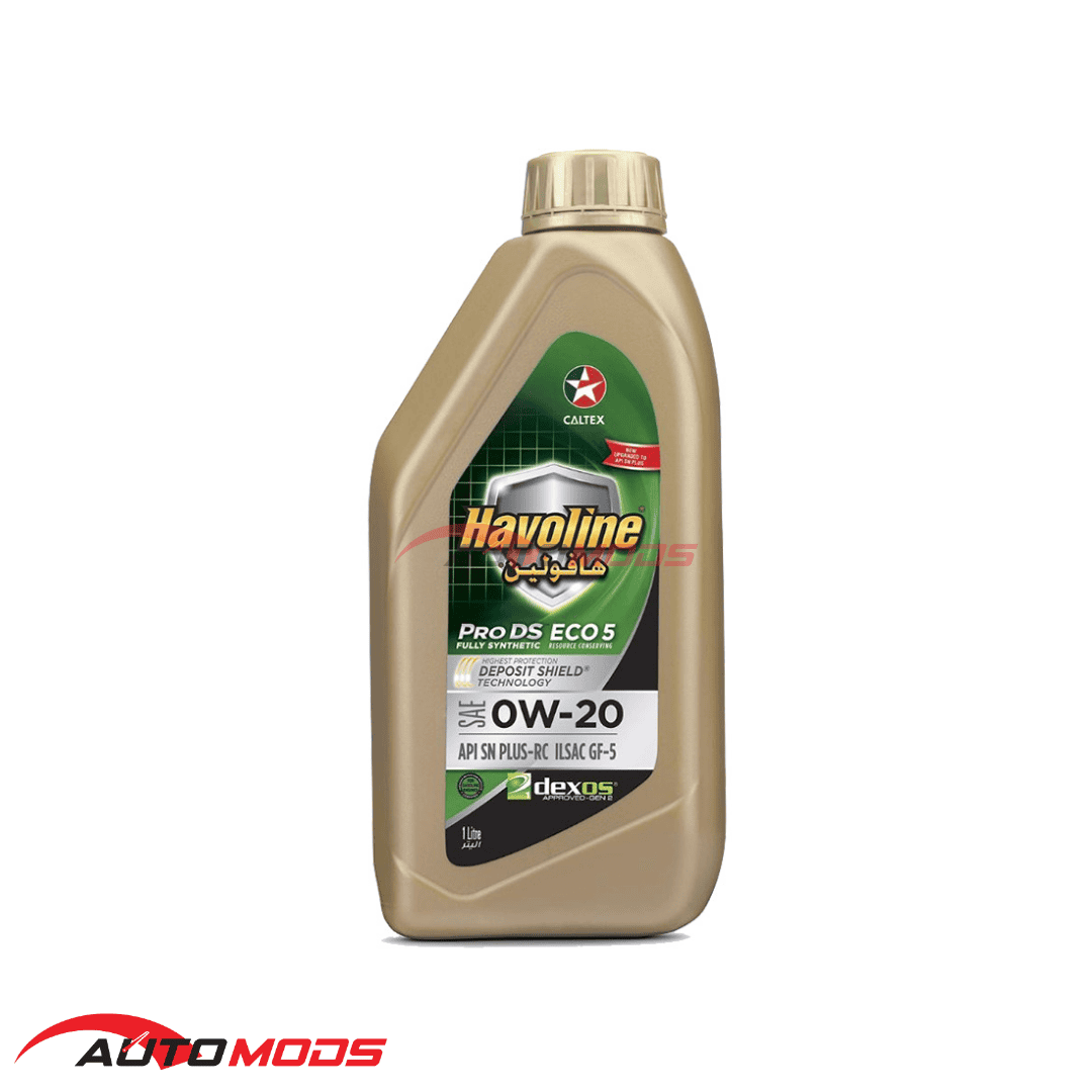 CALTEX HAVOLINE PRO DS ECO 5 0W-20 FULL SYNTHETIC 1L