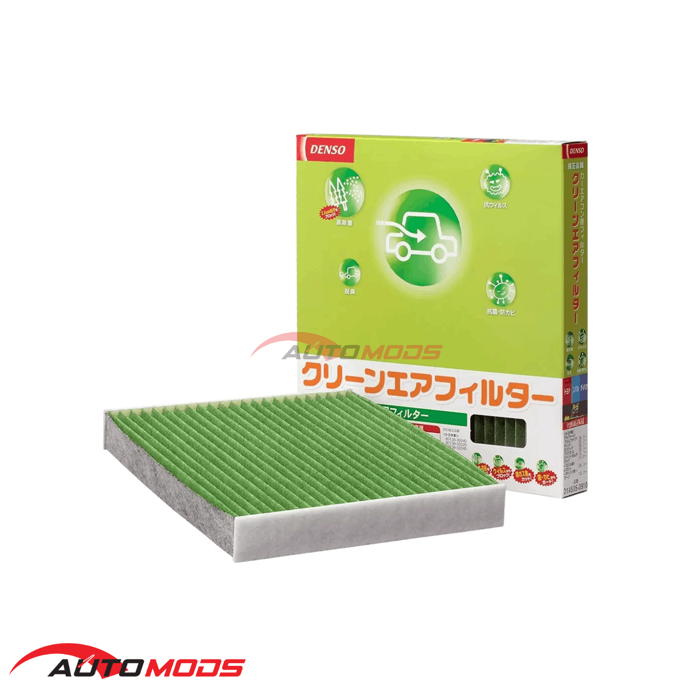 DENSO COOL GEAR CABIN FILTER 0910 FOR TOYOTA