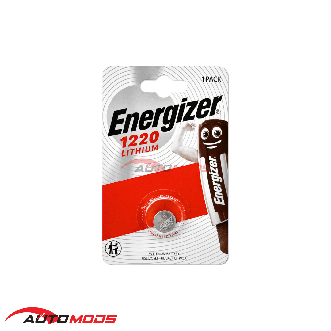 ENERGIZER CR1220 LITHIUM COIN BATTERY 3V (1 PACK)