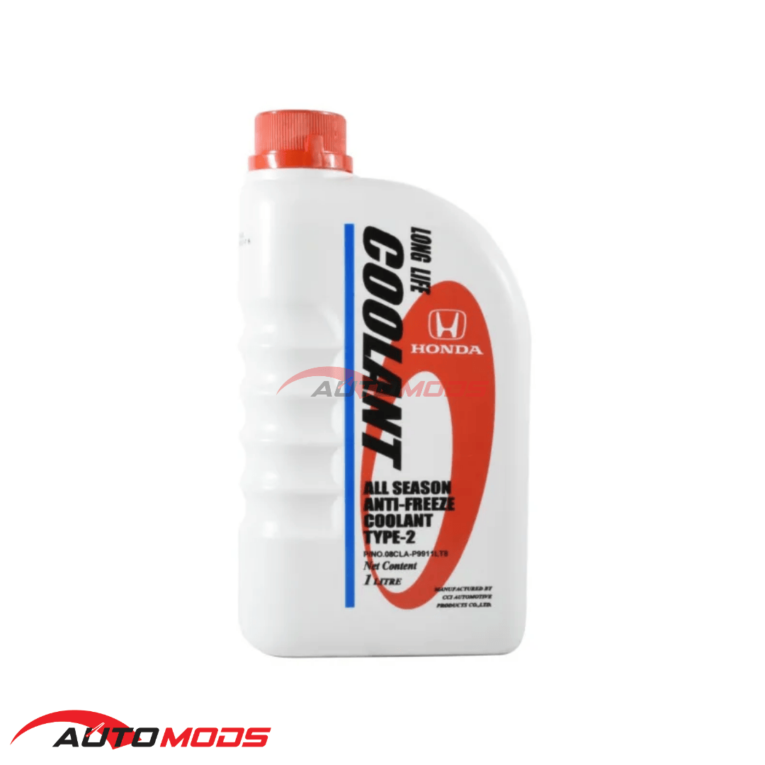 HONDA OEM TYPE 2 PREMIXED COOLANT 1L BLUE