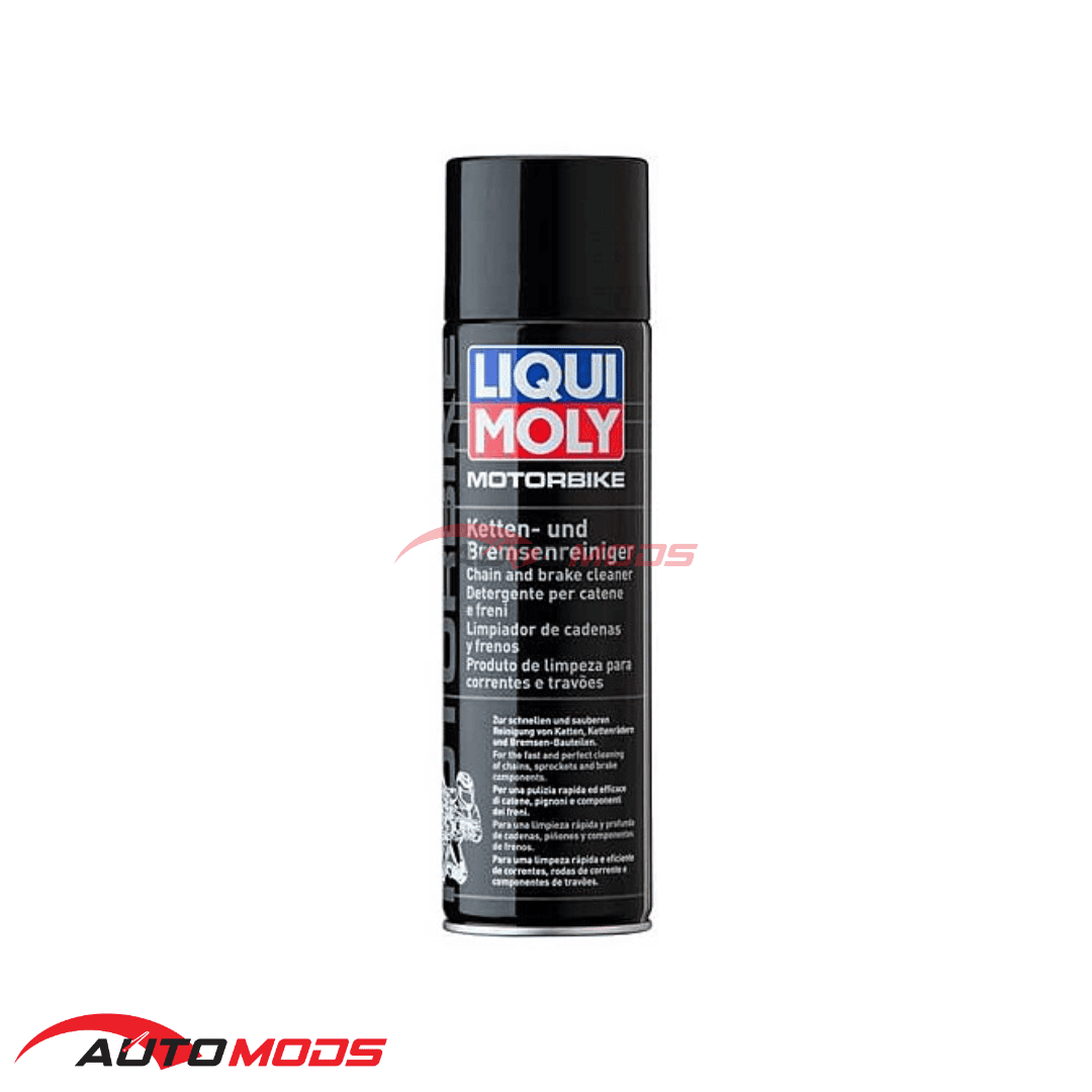 LIQUI MOLY MOTORBIKE CHAIN AND BRAKE CLEANER 500ML