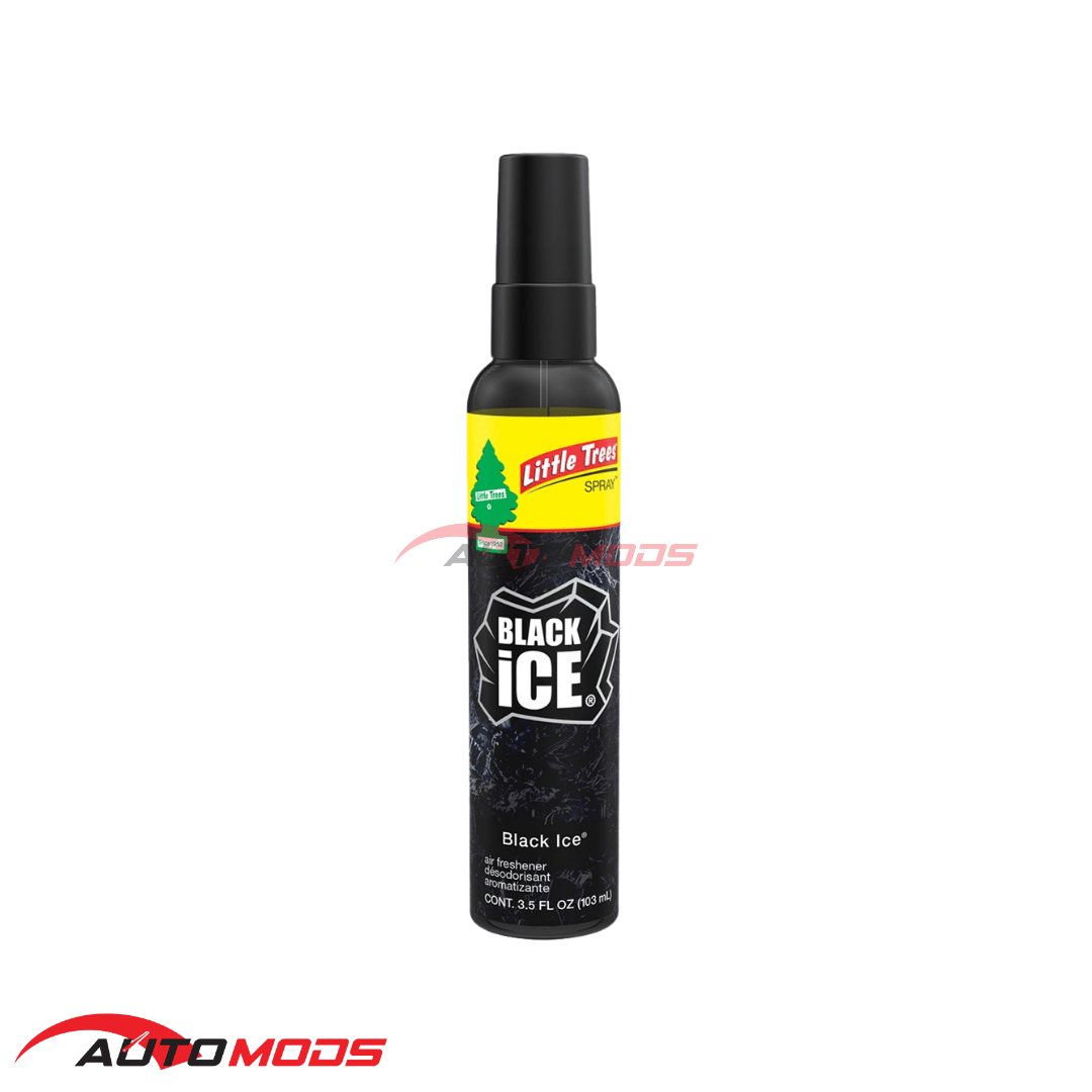 LITTLE TREES AIR FRESHENER SPRAY BLACK ICE 103ML