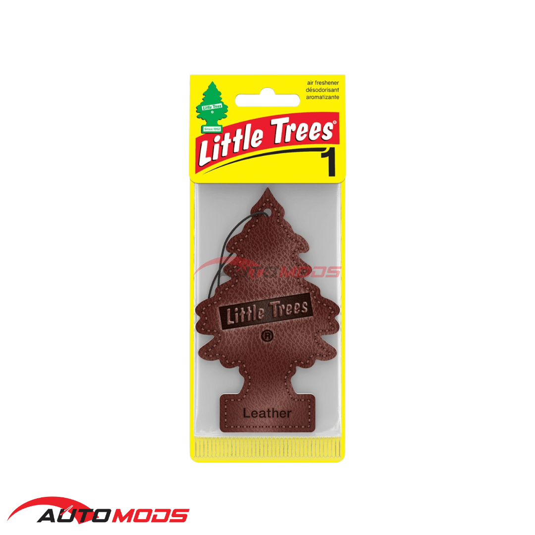 LITTLE TREES HANGING AIR FRESHNER LEATHER 1PACK