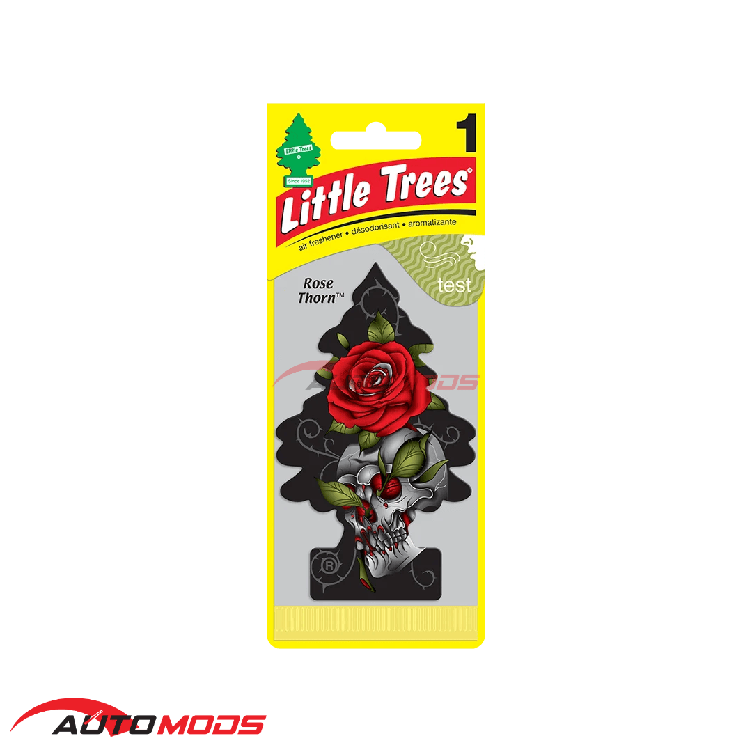 LITTLE TREES HANGING AIR FRESHNER ROSE THORN 1PACK