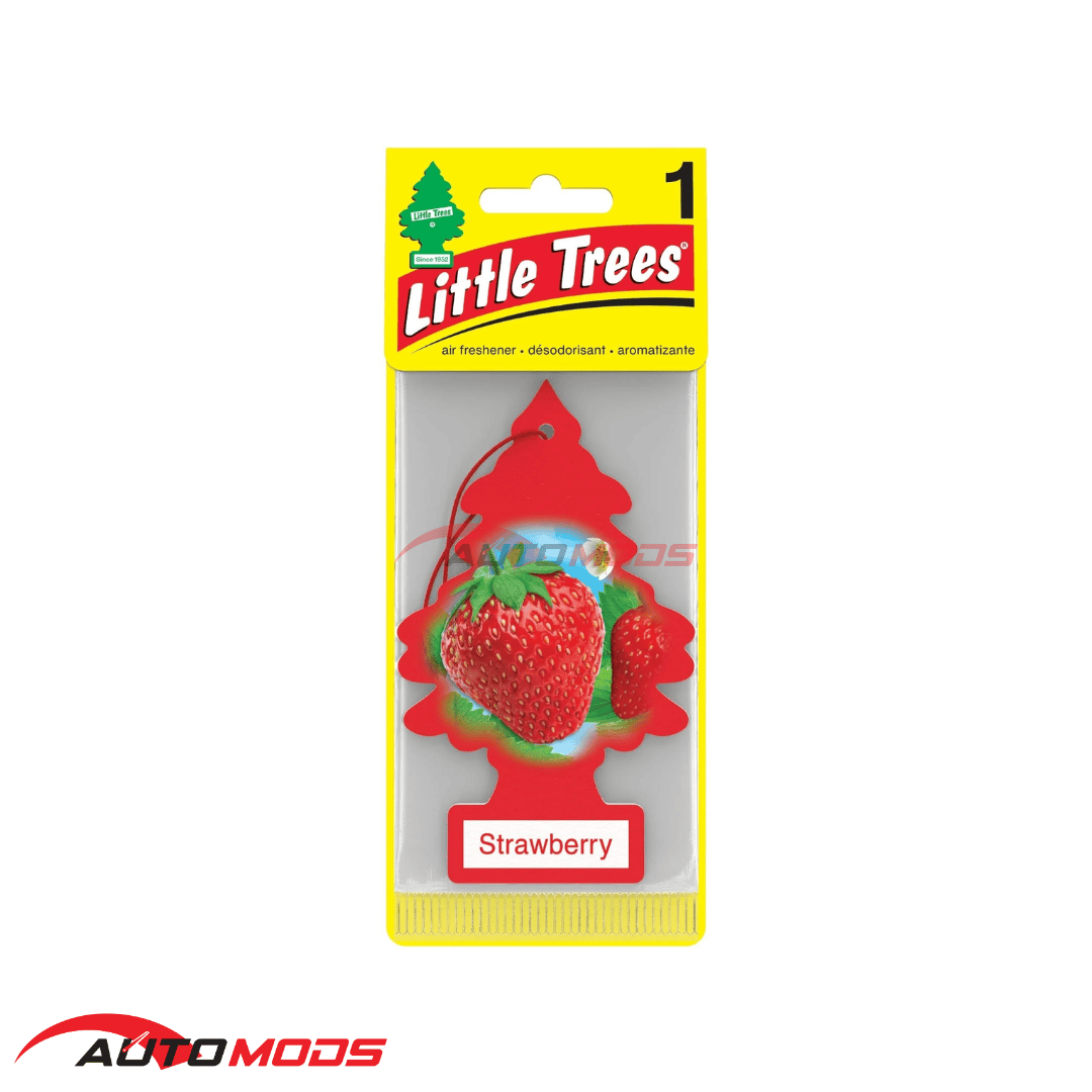 LITTLE TREES HANGING AIR FRESHNER STRAWBERRY 1PACK