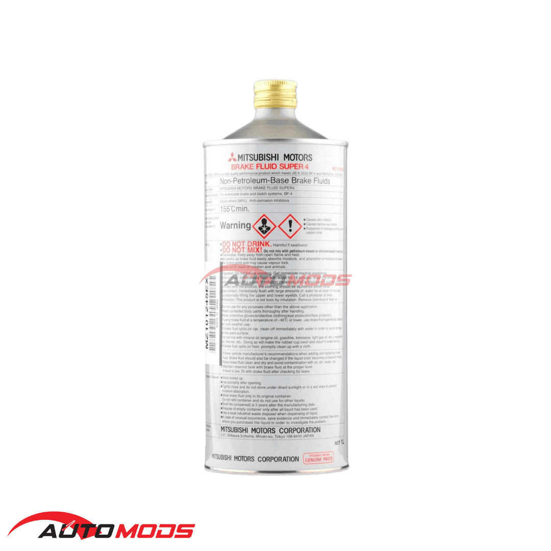 MITSUBISHI OEM BRAKE FLUID SUPER 4 1L