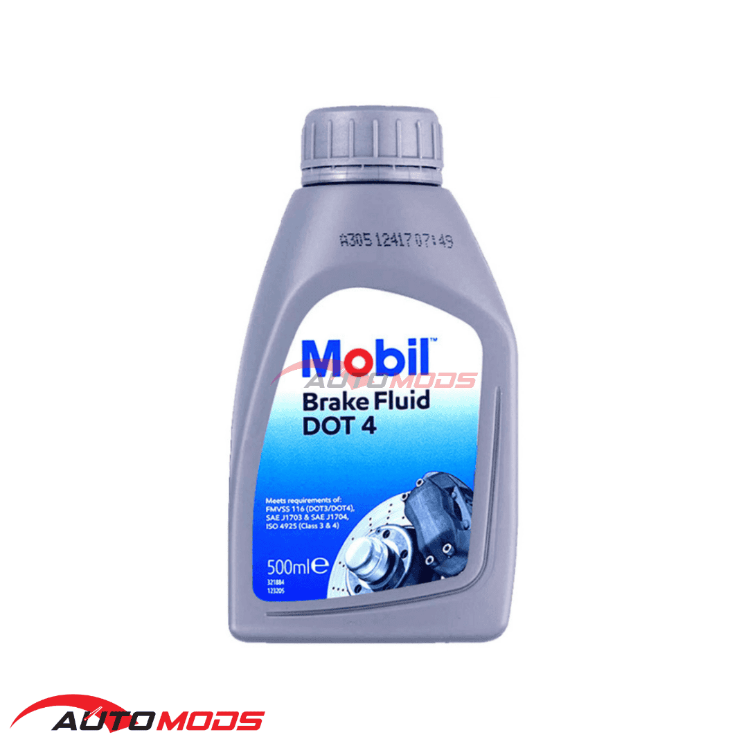 MOBIL DOT 4 BRAKE FLUID 500ML