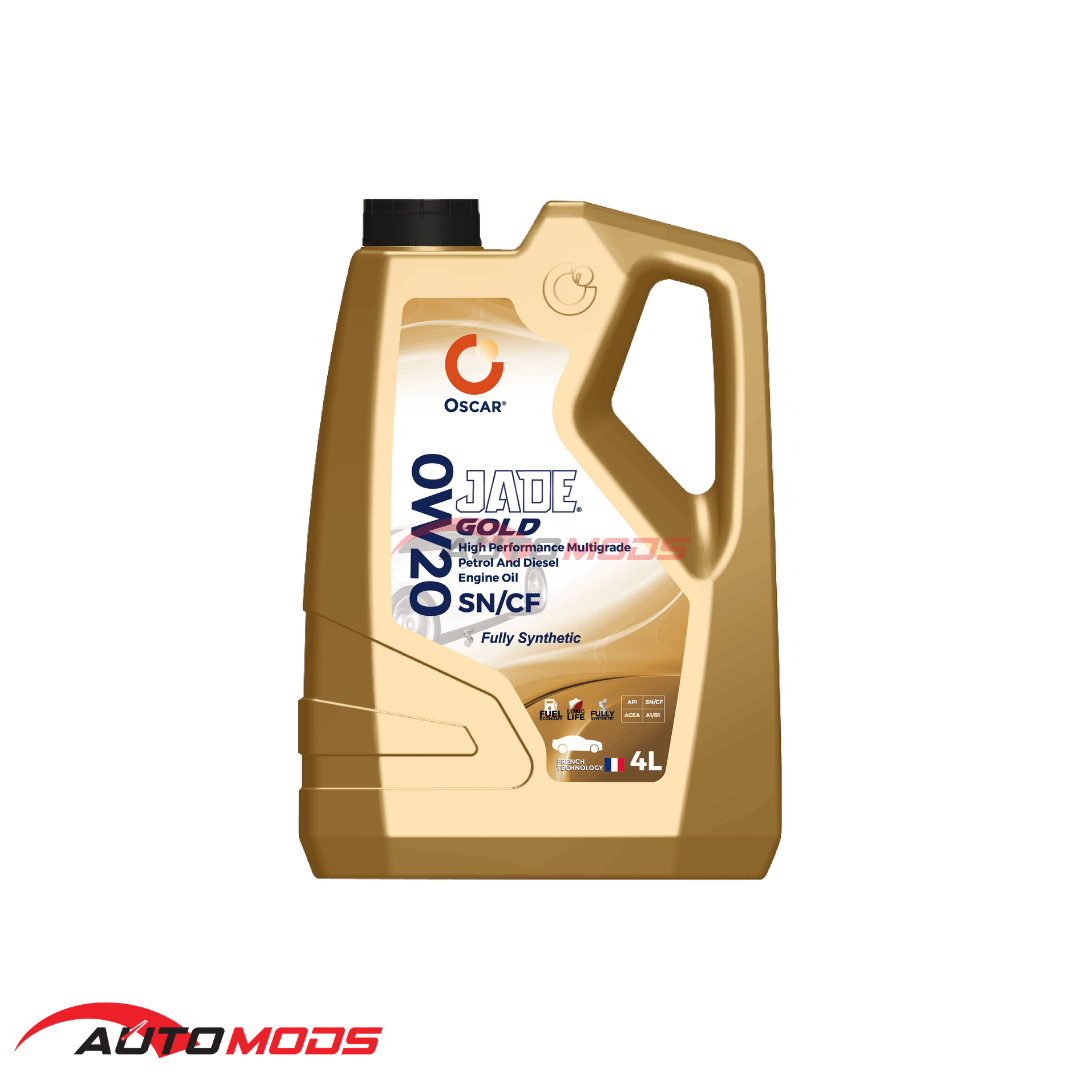OSCAR JADE GOLD 0W-20 FULL SYNTHETIC 4L