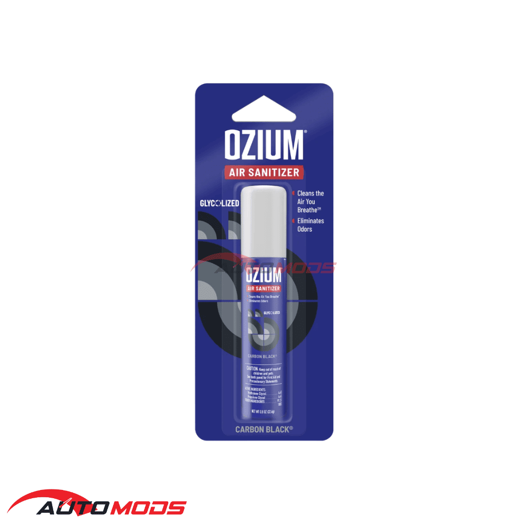 OZIUM AIR SANITIZER SPRAY CARBON BLACK 24.6ML