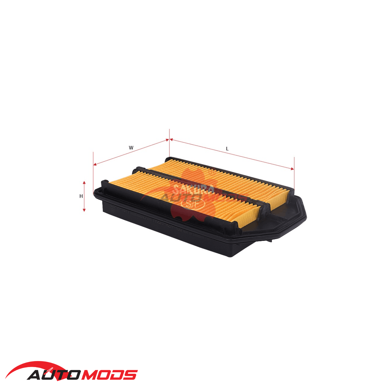 SAKURA AIR FILTER A-1671