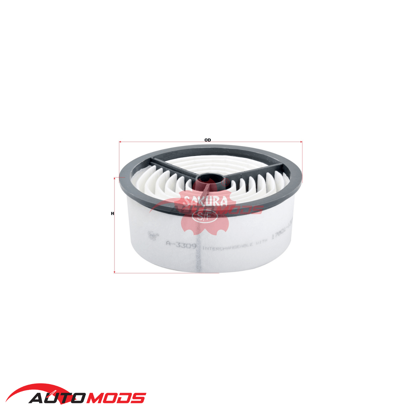 SAKURA AIR FILTER A-3309
