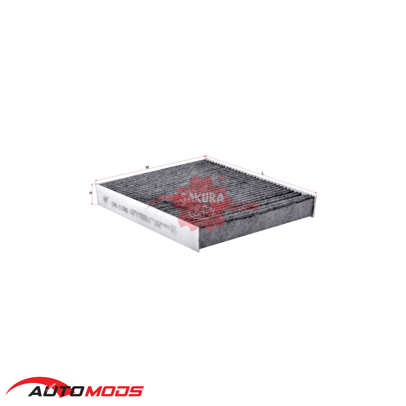 SAKURA CABIN FILTER CAC-11380 (CHARCOAL)