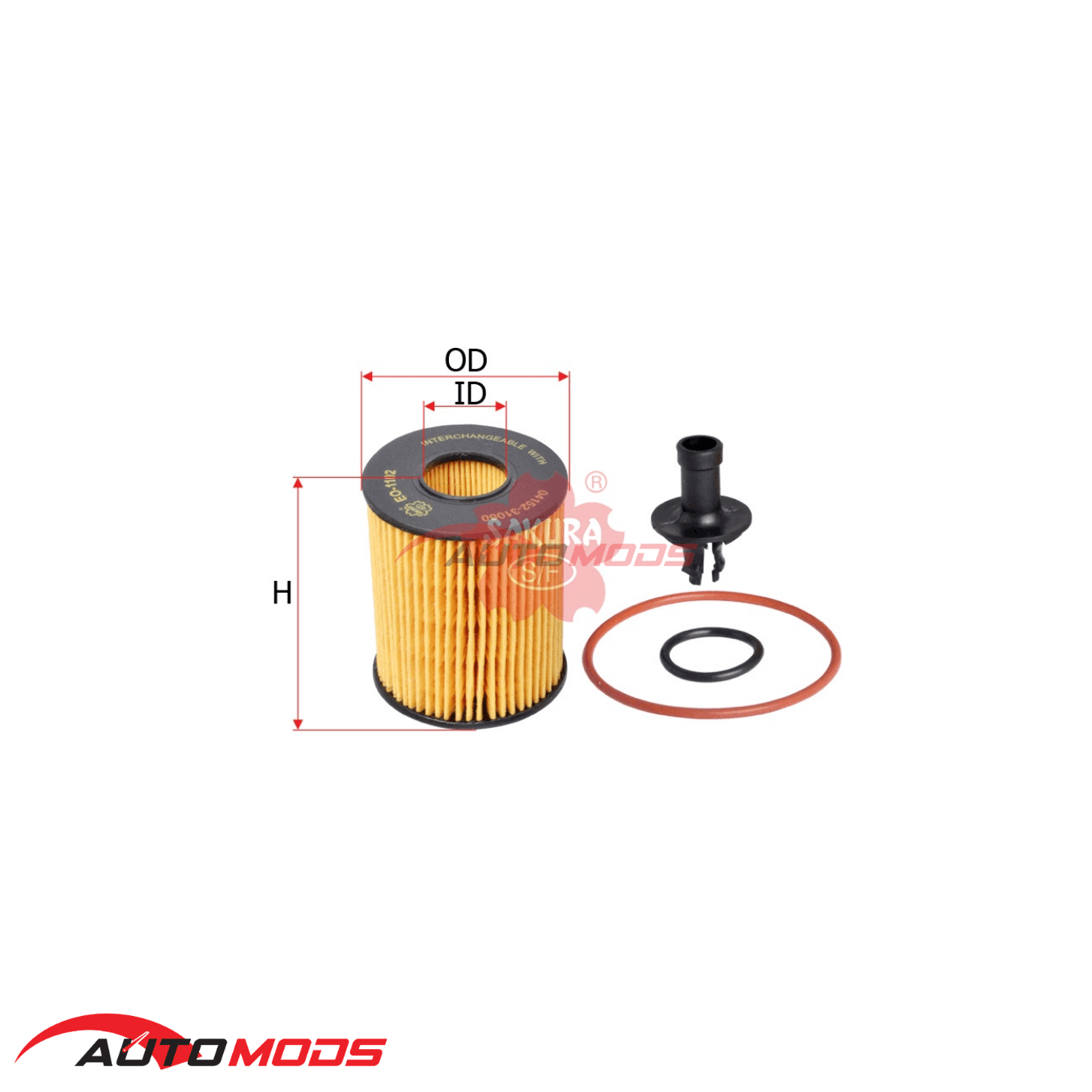 SAKURA OIL FILTER EO-1102
