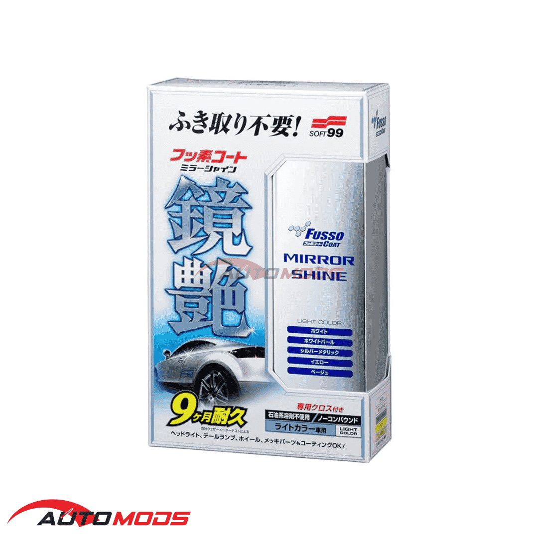 SOFT99 MIRROR SHINE FUSSO COAT LIGHT COLOR 250ML
