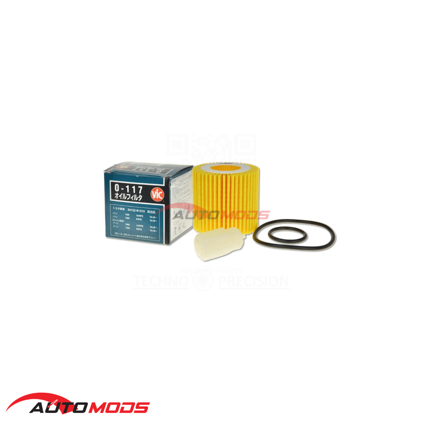 VIC OIL FILTER O-117 FOR TOYOTA