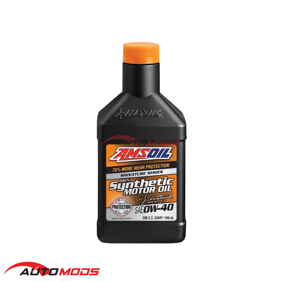 AMSOIL SIGNATURE SERIES 0W-40 FULL SYNTHETIC 946ML
