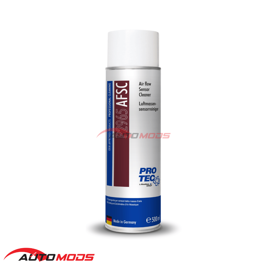 BLUE CHEM PRO TEC POWER AIR FLOW SENSOR CLEANER P2965 AFSC 500ML