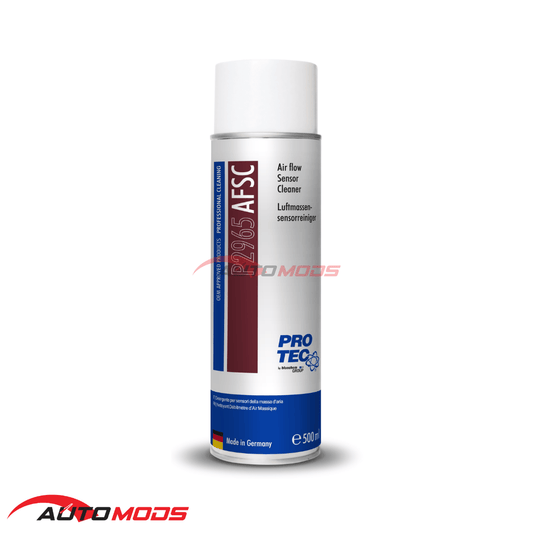 BLUE CHEM PRO TEC POWER AIR FLOW SENSOR CLEANER P2965 AFSC 500ML