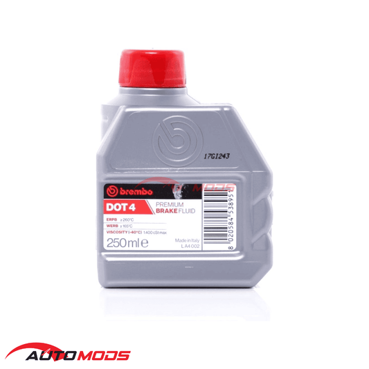 BREMBO PREMIUM DOT 4 BRAKE FLUID 250ML