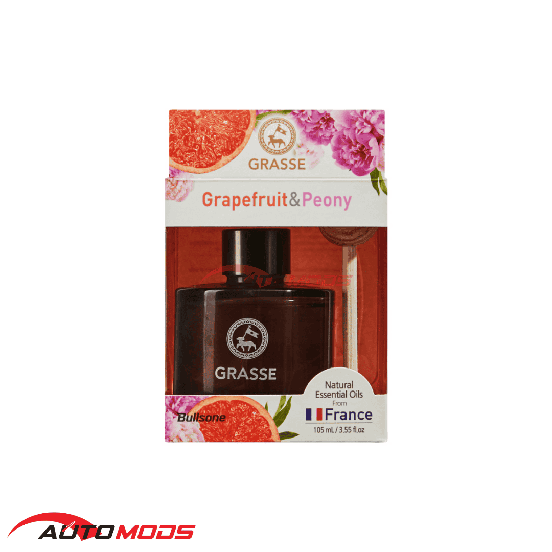 BULLSONE GRASSE CAR PERFUME GRAPEFRUIT & PEONY 105ML