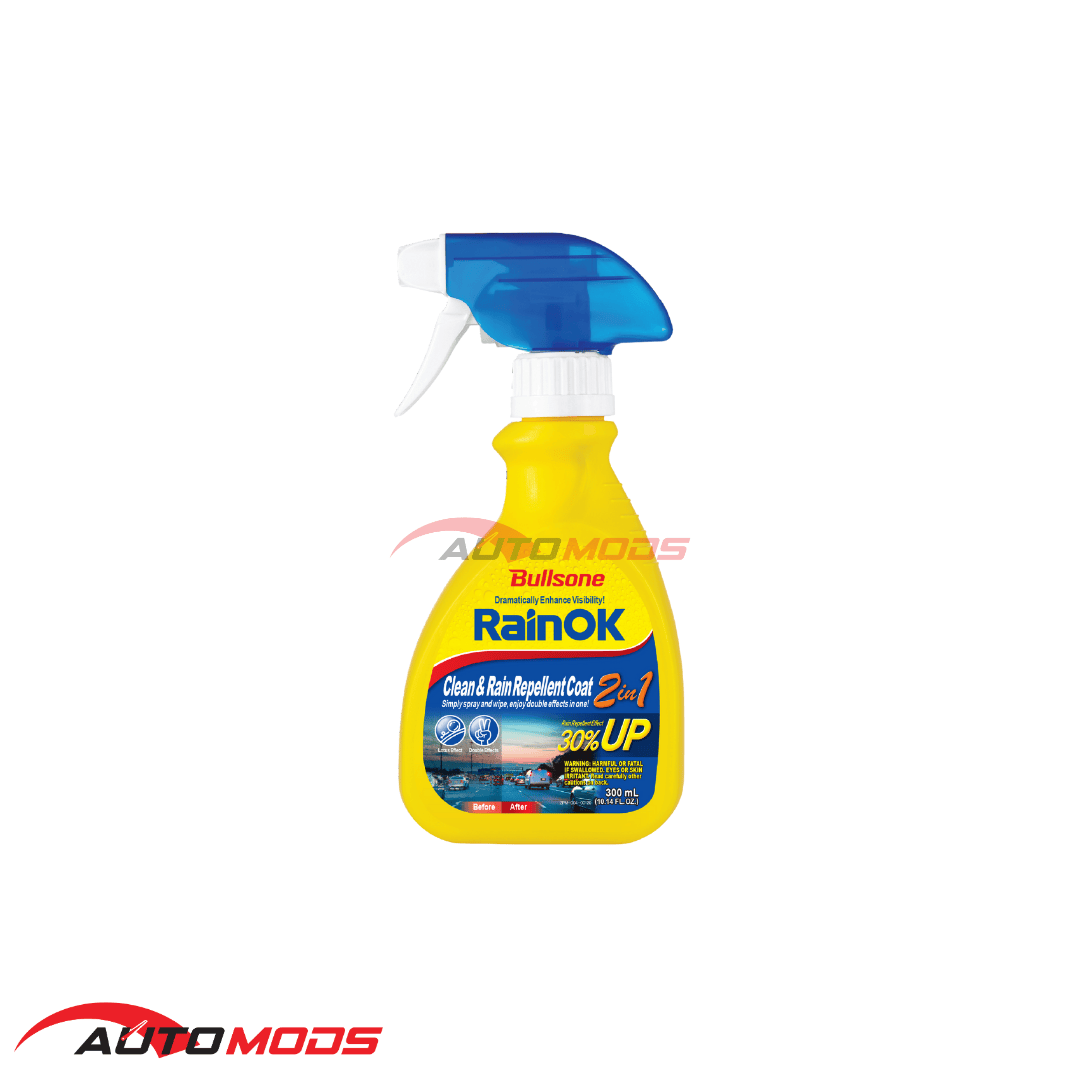 BULLSONE RAINOK 2 IN 1 CLEAN AND RAIN REPELLENT 300ML