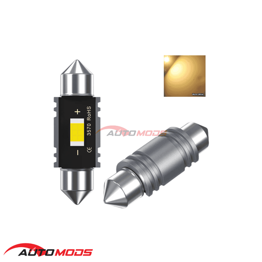 C5W WARM WHITE LED BULB 28MM