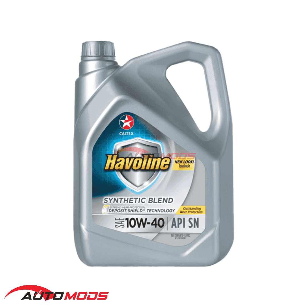 CALTEX HAVOLINE 10W-40 SEMI SYNTHETIC 4L