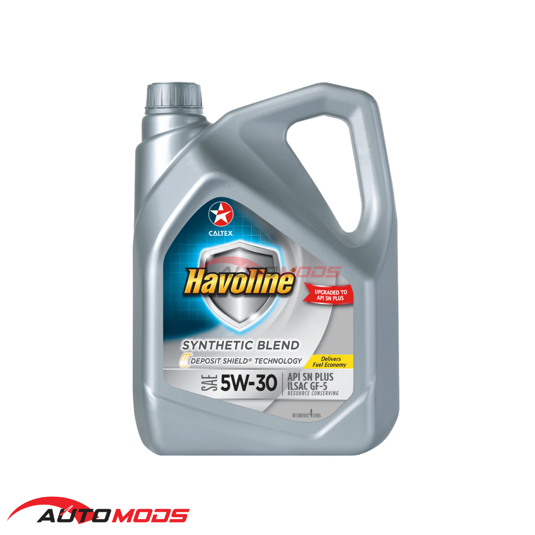 CALTEX HAVOLINE 5W-30 SEMI SYNTHETIC 4L