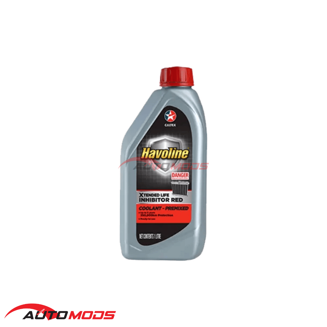 CALTEX HAVOLINE XLI PREMIXED COOLANT RED 1L