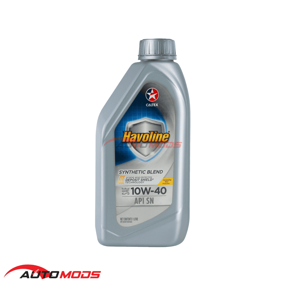 CALTEX HAVOLINE 10W-40 SEMI SYNTHETIC 1L