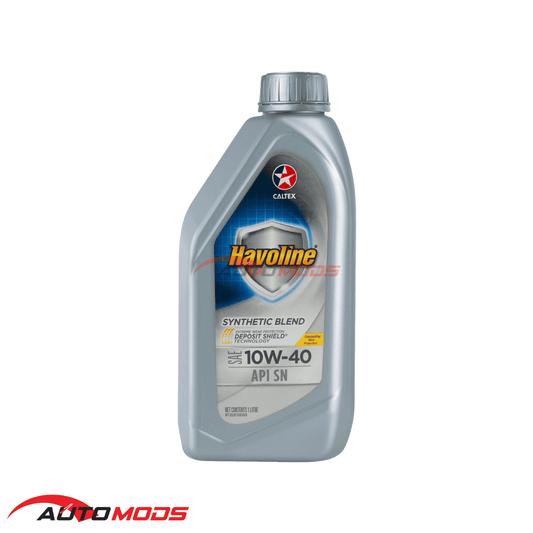 CALTEX HAVOLINE 10W-40 SEMI SYNTHETIC 1L