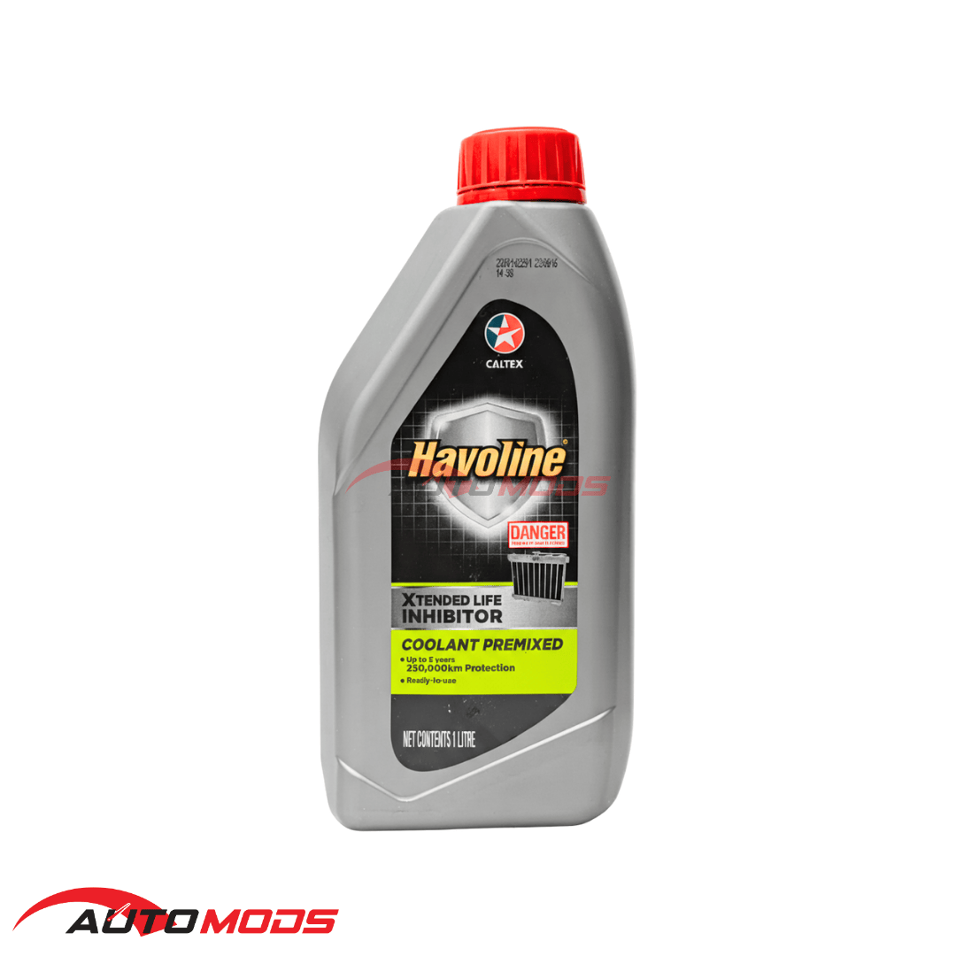 CALTEX HAVOLINE XLI PREMIXED COOLANT GREEN 1L