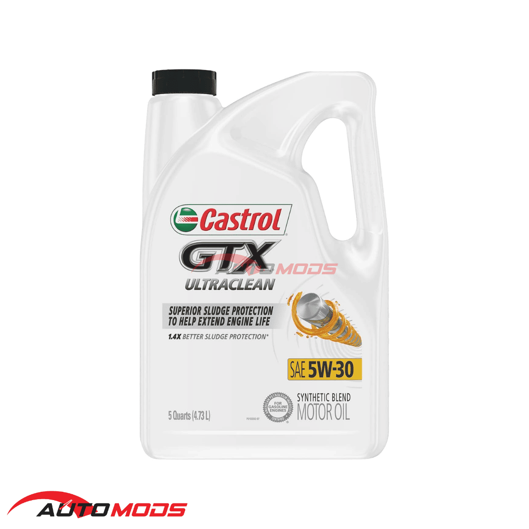 CASTROL GTX ULTRACLEAN 5W-30 SYNTHETIC BLEND 4.73L