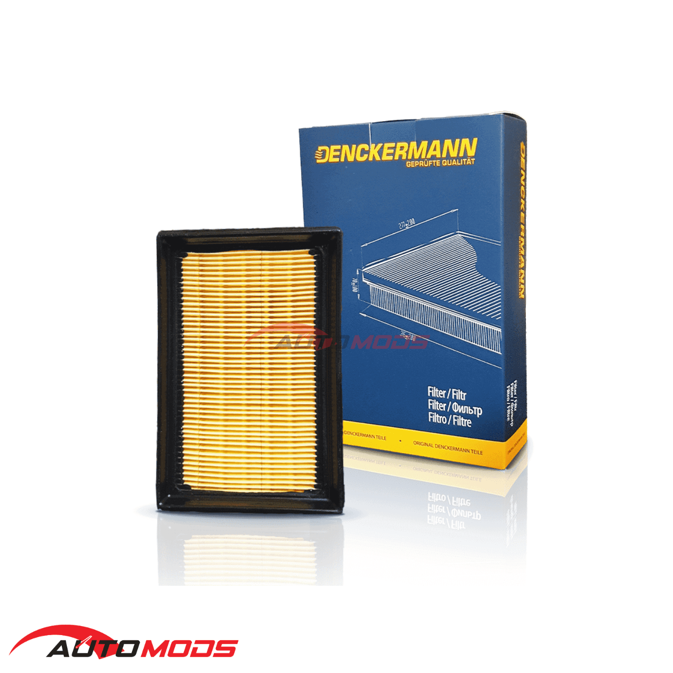 DENCKERMANN AIR FILTER A140907 FOR TOYOTA