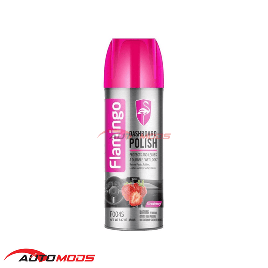 FLAMINGO DASHBOARD POLISH STRAWBERRY 450ML