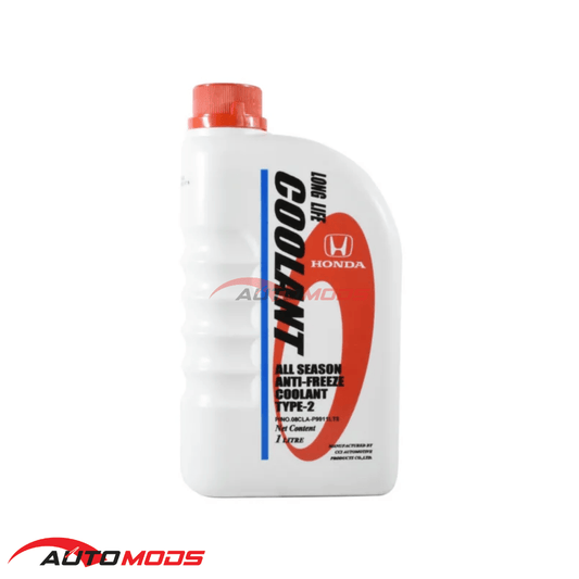 HONDA OEM TYPE 2 PREMIXED COOLANT 1L BLUE
