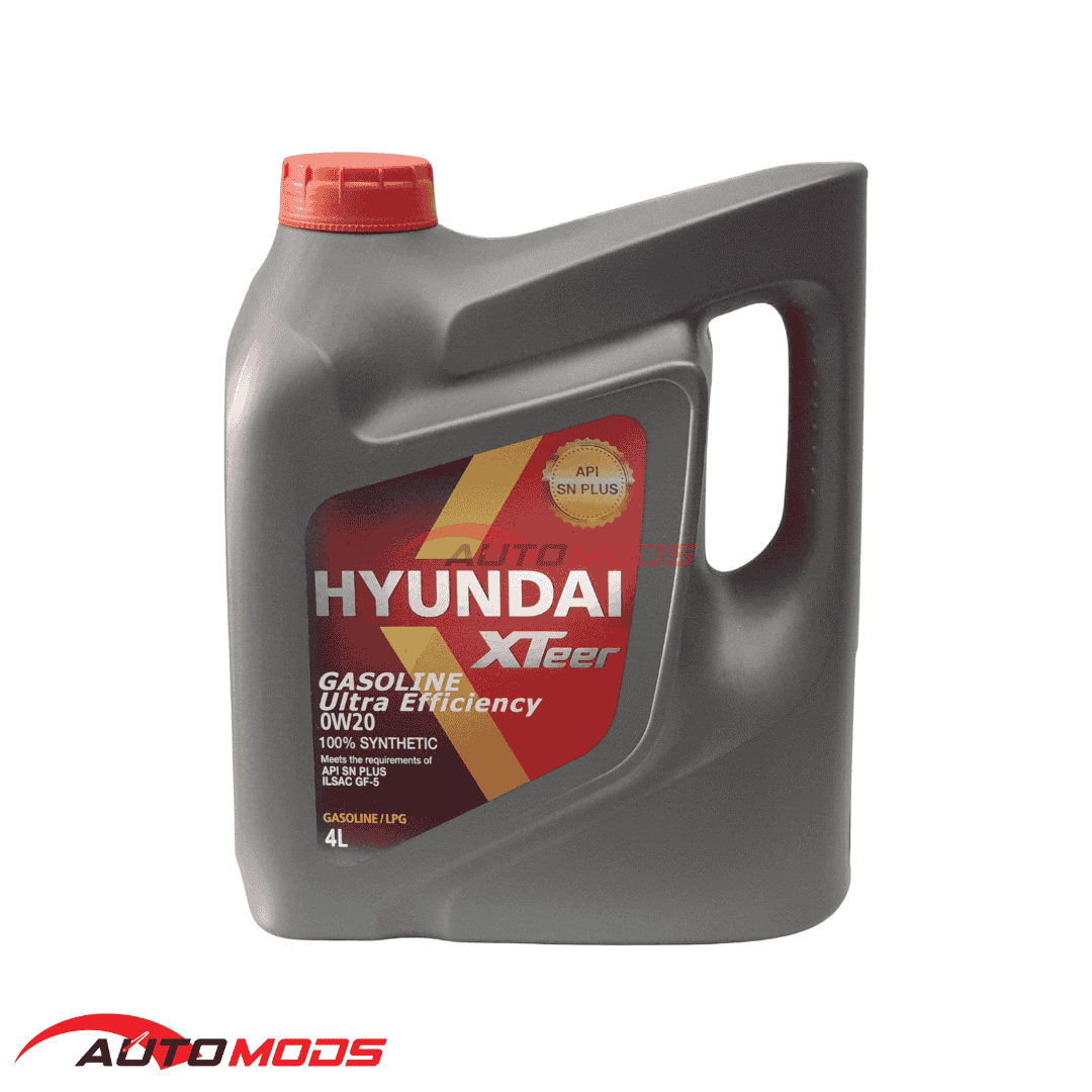 HYUNDAI XTEER GASOLINE ULTRA EFFICIENCY 0W-20 FULL SYNTHETIC 4L