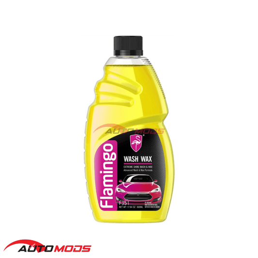 FLAMINGO CAR WASH WAX SHAMPOO 500ML