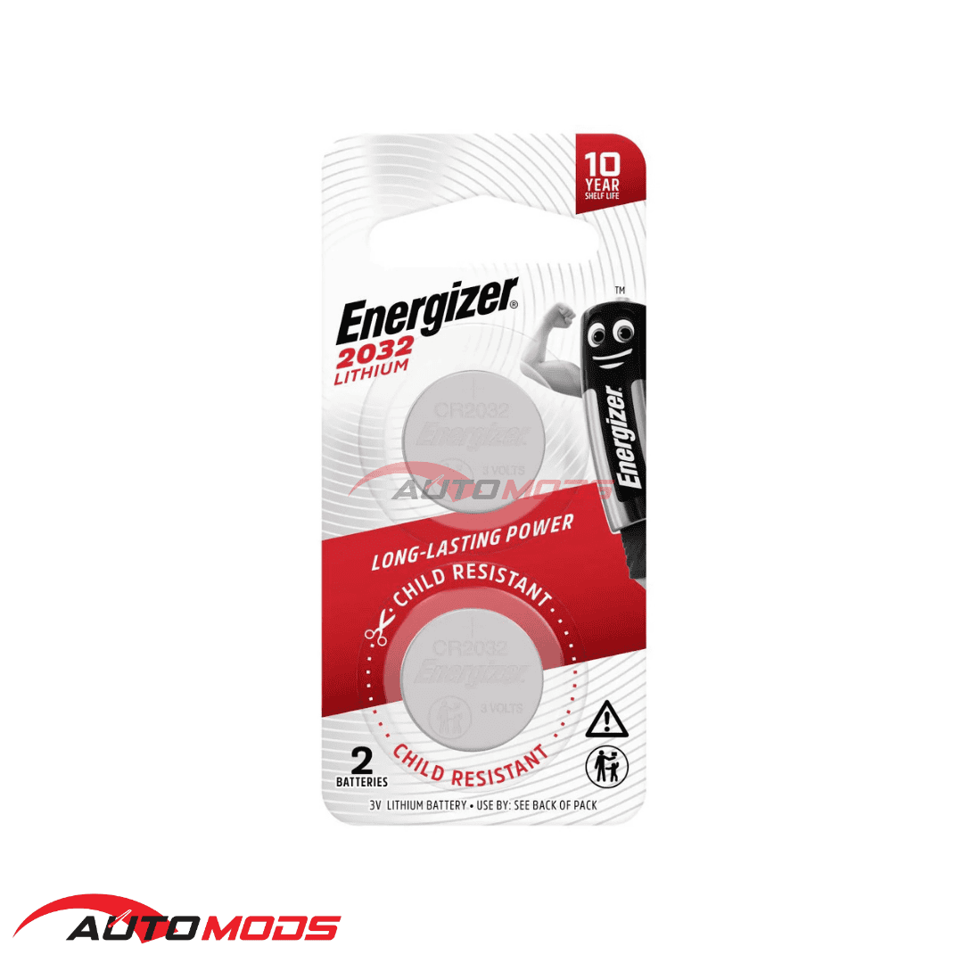 ENERGIZER CR2032 LITHIUM COIN BATTERIES (2 PACK)