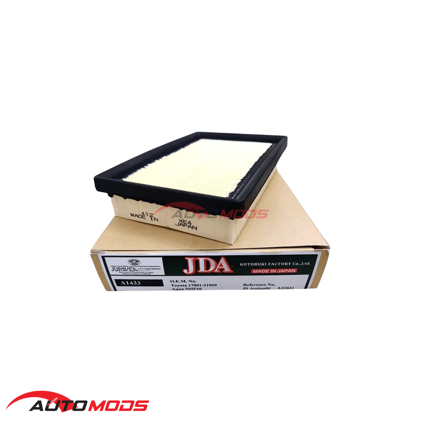 JDA AIR FILTER A1433 FOR TOYOTA