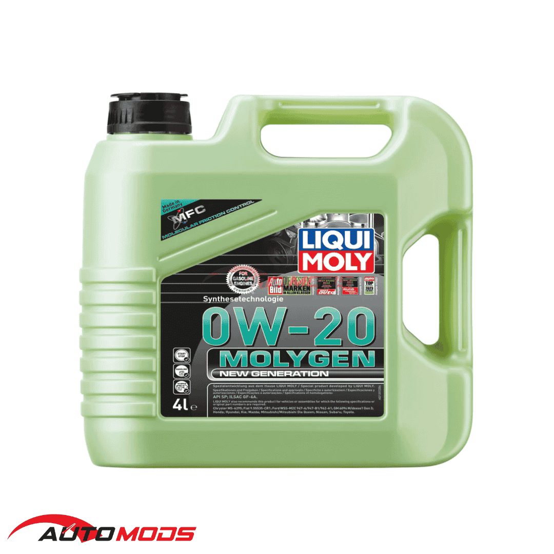 LIQUI MOLY MOLYGEN 0W-20 FULL SYNTHETIC 4L