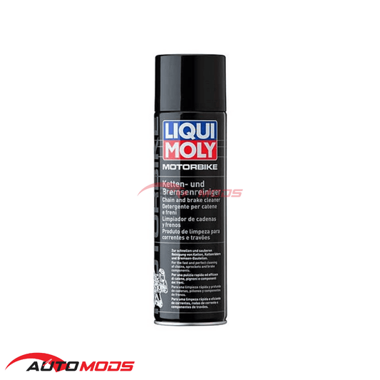 LIQUI MOLY MOTORBIKE CHAIN AND BRAKE CLEANER 500ML