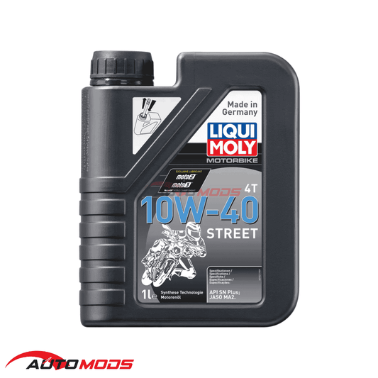 LIQUI MOLY MOTORBIKE 4T 10W-40 STREET SEMI SYNTHETIC 1L
