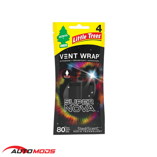 LITTLE TREES AC VENT WRAP SUPERNOVA 4PCS/1PACK