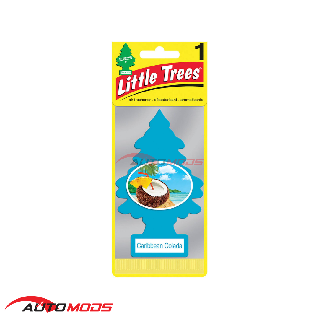 LITTLE TREES HANGING AIR FRESHNER CARIBBEAN COLADA 1PACK