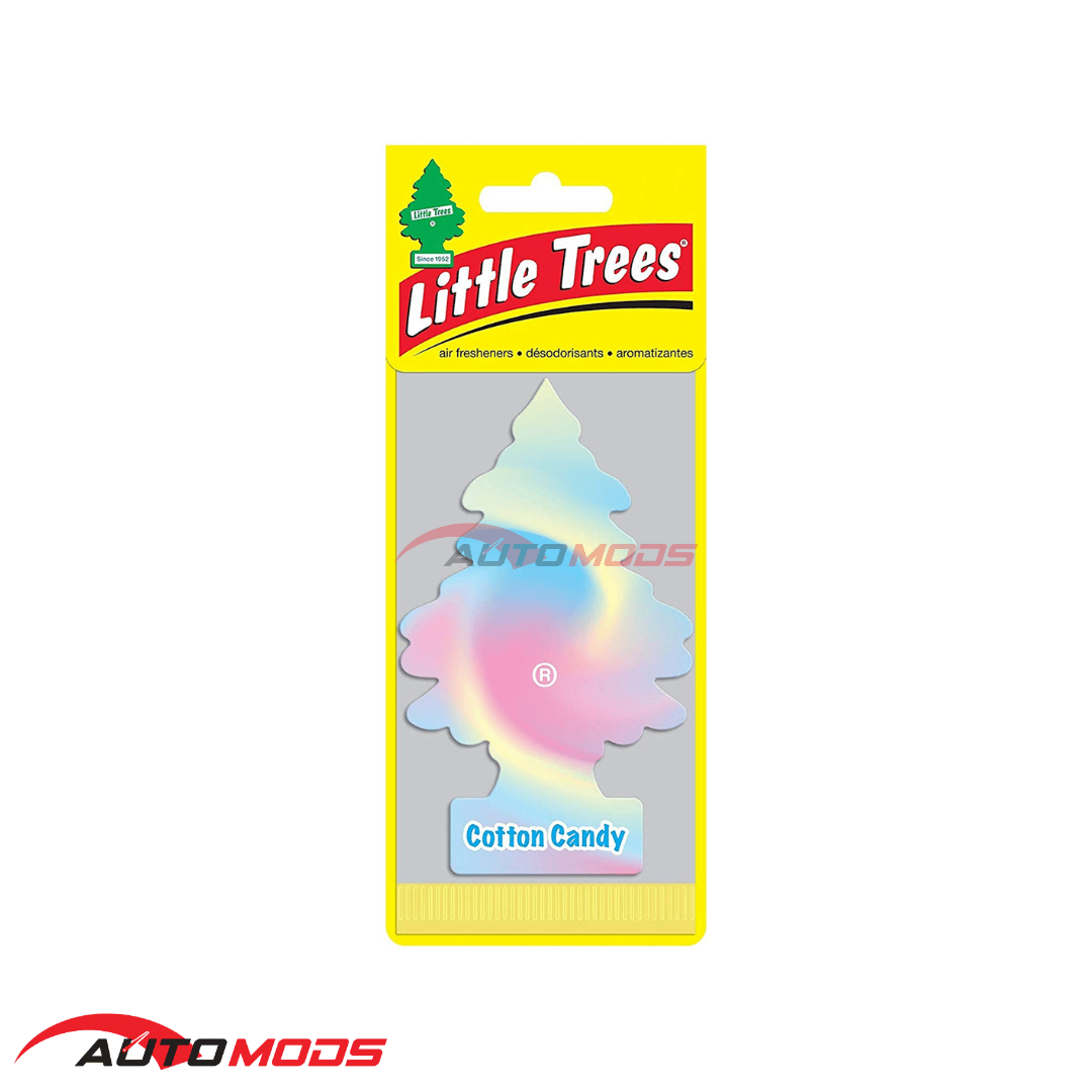 LITTLE TREES HANGING AIR FRESHNER COTTON CANDY 1PACK